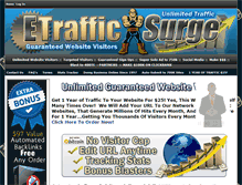 Tablet Screenshot of etrafficsurge.com